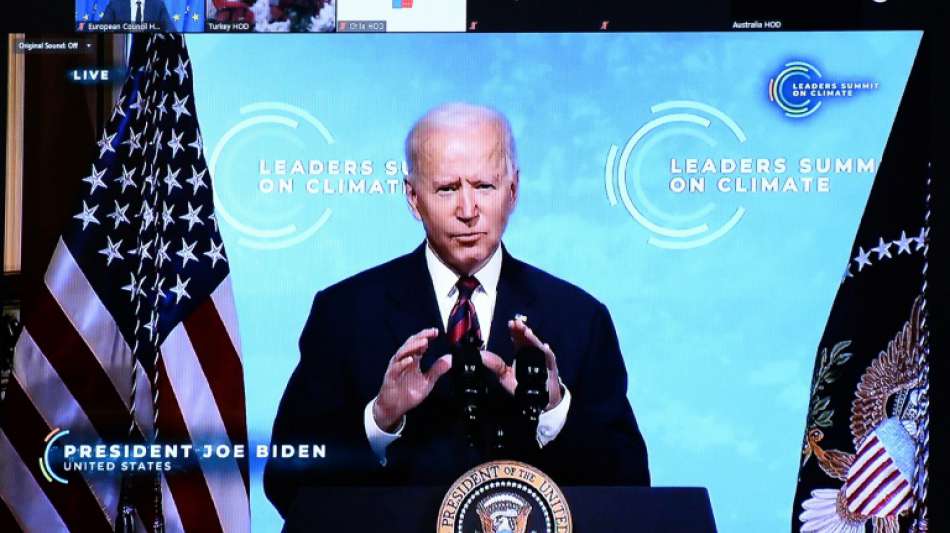 Biden verk&uuml;ndet ehrgeizigere Klimaziele und fordert Welt zum Mitziehen auf