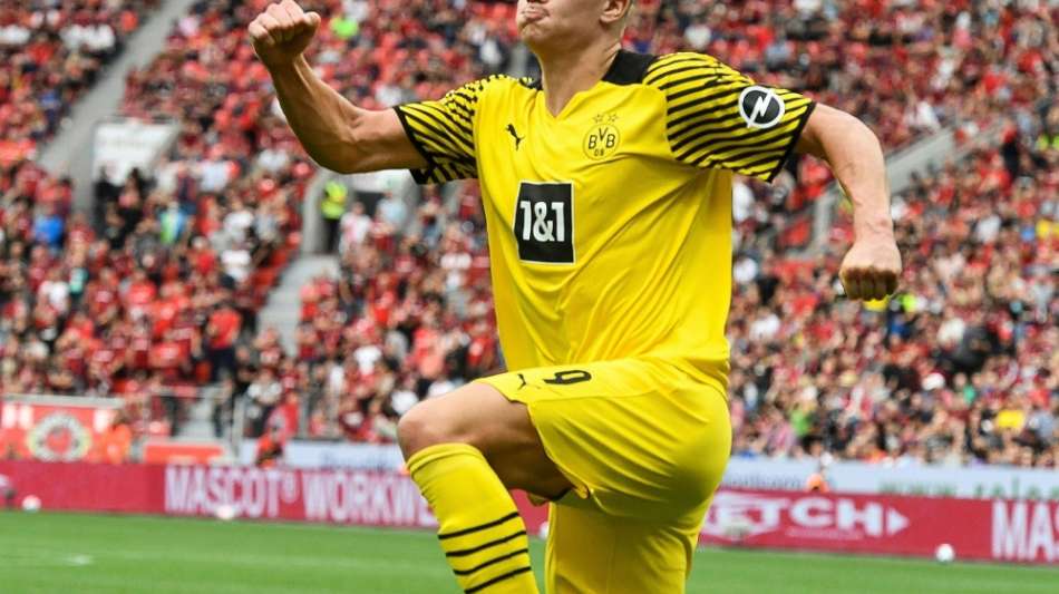 Spektakel in Leverkusen: Haaland rettet Dortmund an Roses Geburtstag