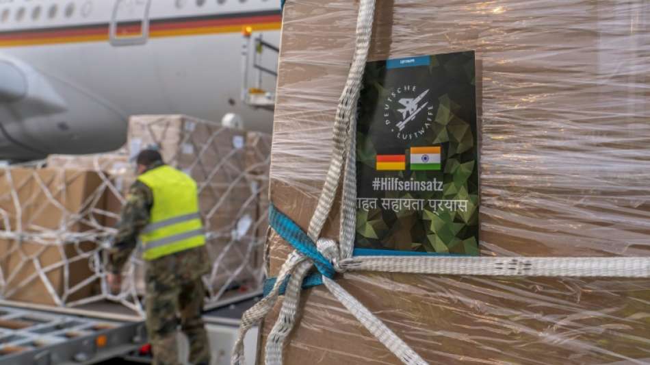 Zweite Bundeswehr-Maschine mit Teilen von Sauerstoffanlage in Indien gelandet