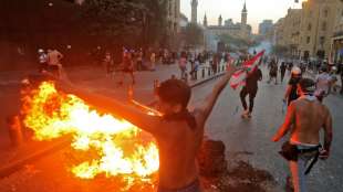 Trauer und Gewalt am ersten Jahrestag der Explosionskatastrophe in Beirut