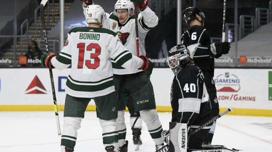 NHL: Sturm trifft bei sechstem Sieg in Serie f&uuml;r Minnesota