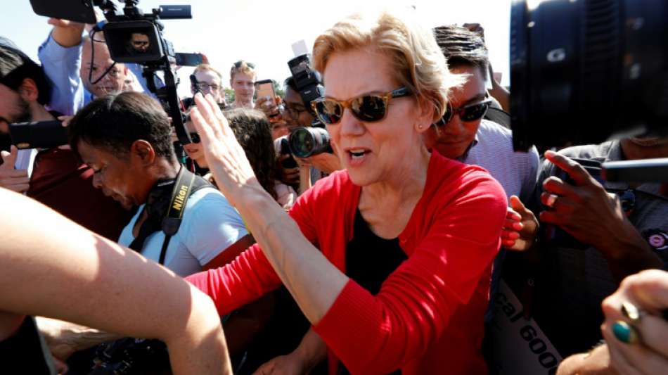 US-Präsidentschaftsbewerberin Warren überholt erstmals Biden in Umfragen