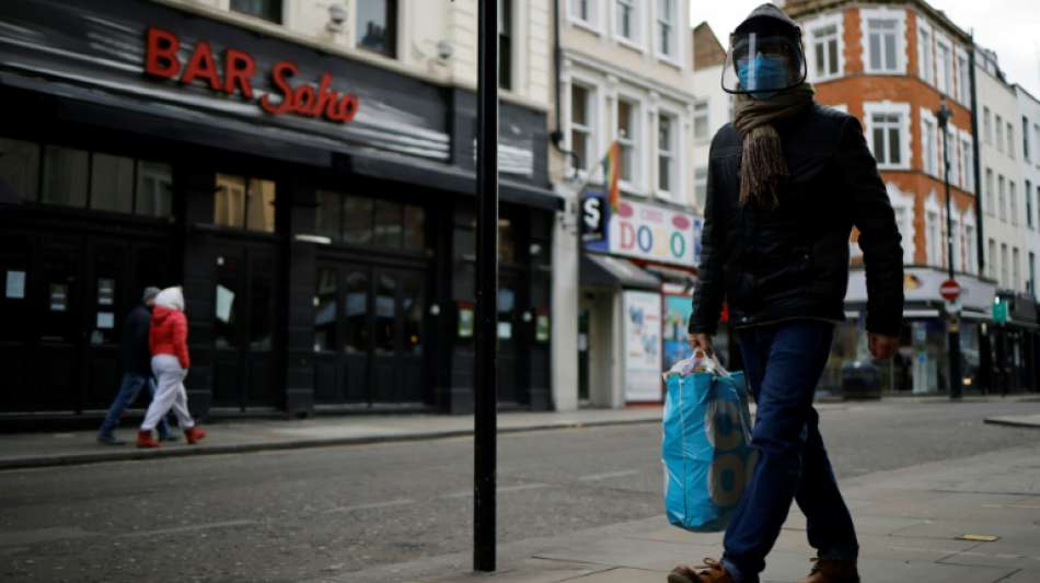 Gro&szlig;britannien Wirtschaft 2020 um fast zehn Prozent eingebrochen