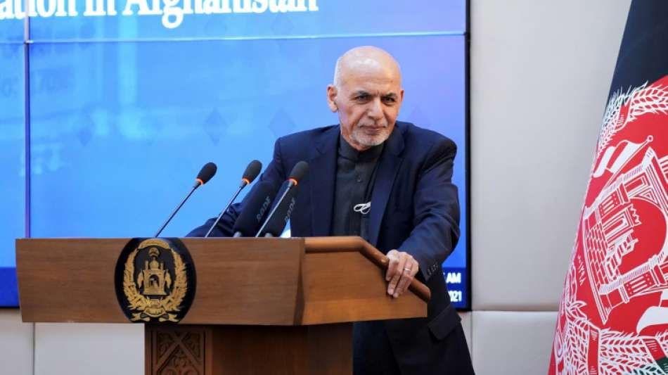 Ghani sagt Biden Mithilfe für "reibungslosen" US-Truppenabzug zu