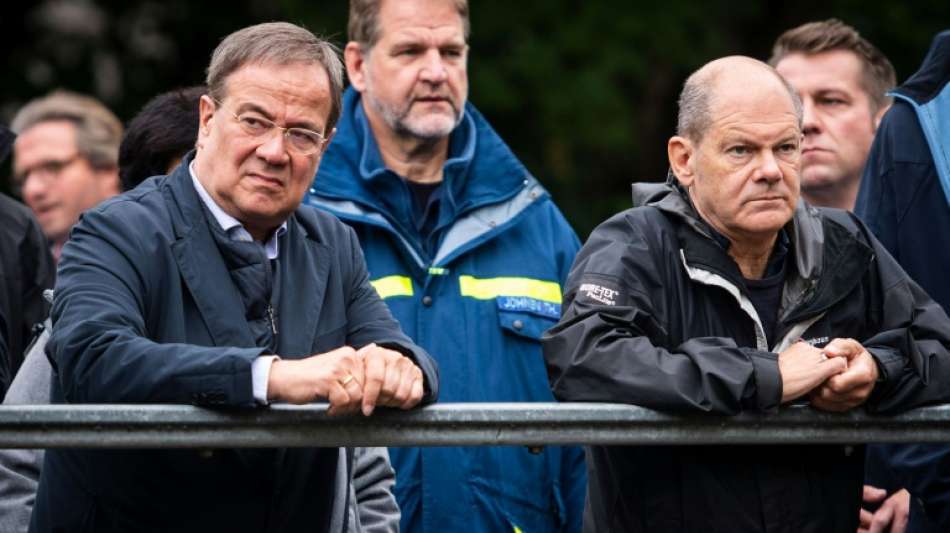 Scholz: Wiederaufbau in Unwettergebieten wird "viele Milliarden verschlingen"