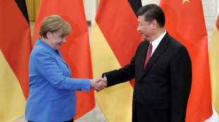 Merkel f&uuml;hrt "Abschiedsgespr&auml;ch" mit Chinas Staatschef Xi