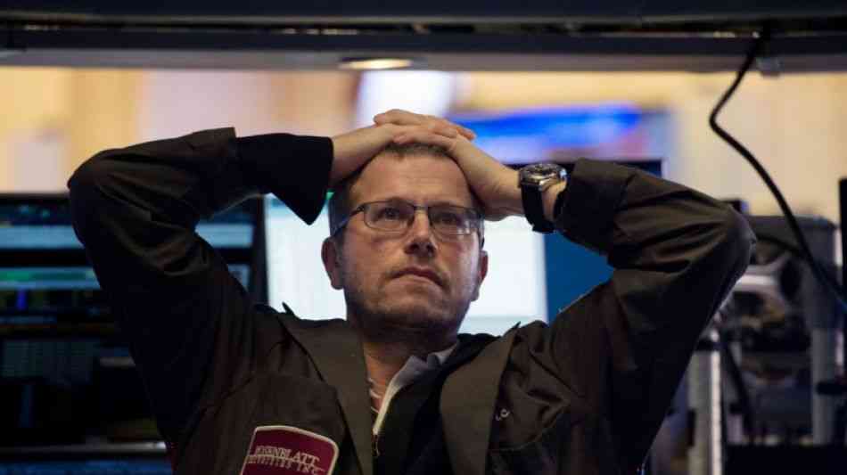 USA - New York: Dramatische Talfahrt an der Wall Street