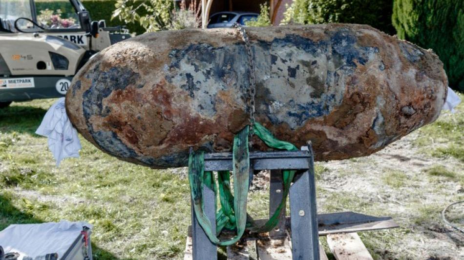Deutschland: Weltkriegsbombe bei einem Kieler Schrotthändler