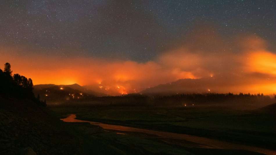 Waldbr&auml;nde w&uuml;ten im Norden Kaliforniens