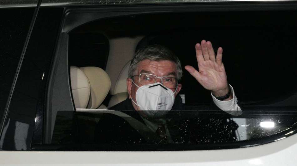 IOC-Präsident Bach in Tokio eingetroffen