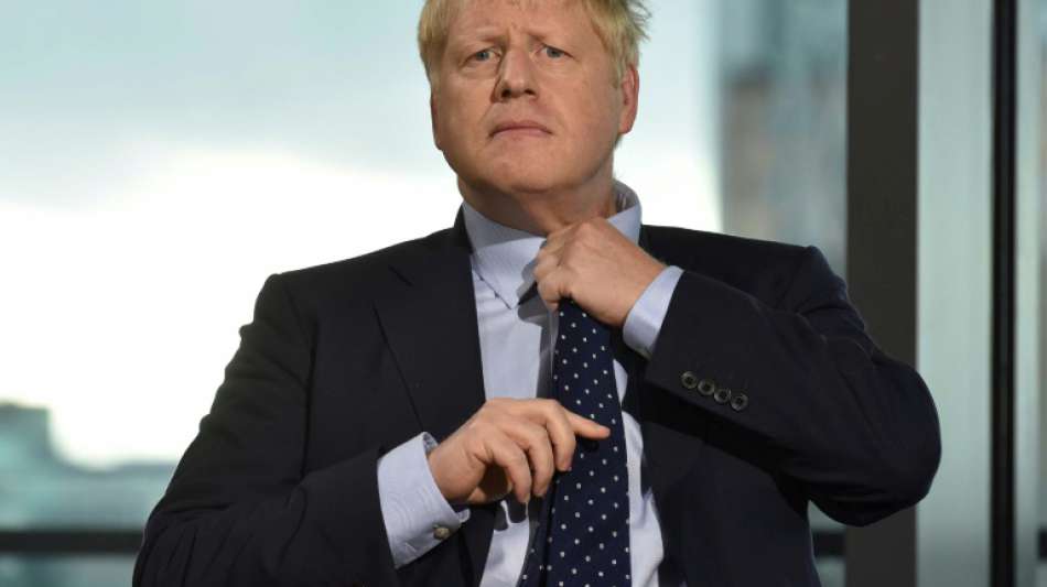 Boris Johnson spricht auf Parteitag der Konservativen in Manchester