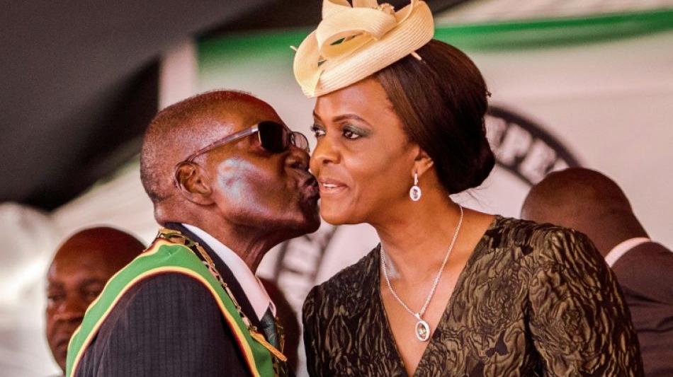 Simbabwes First Lady soll in Südafrika Model geschlagen haben