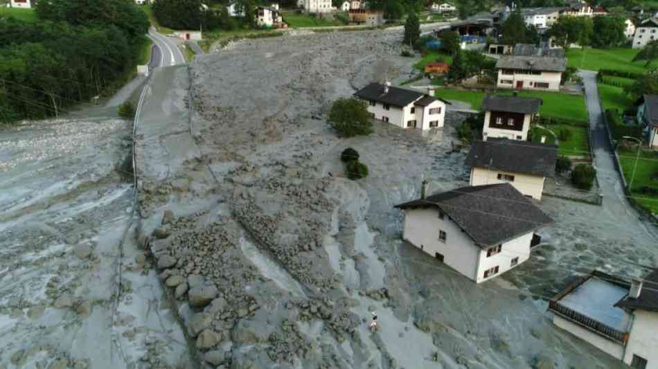 Naturkatastrophen: Zwei weitere Erdrutsche in Schweizer Alpen