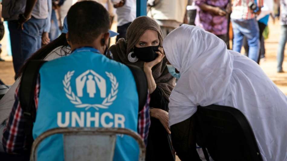 Angelina Jolie ruft in Lager in Burkina Faso zu mehr Fl&uuml;chtlingshilfe auf