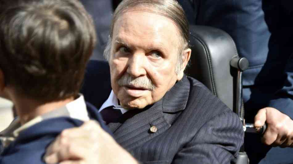 Algeriens Präsident Bouteflika verzichtet auf Kandidatur für fünfte Amtszeit