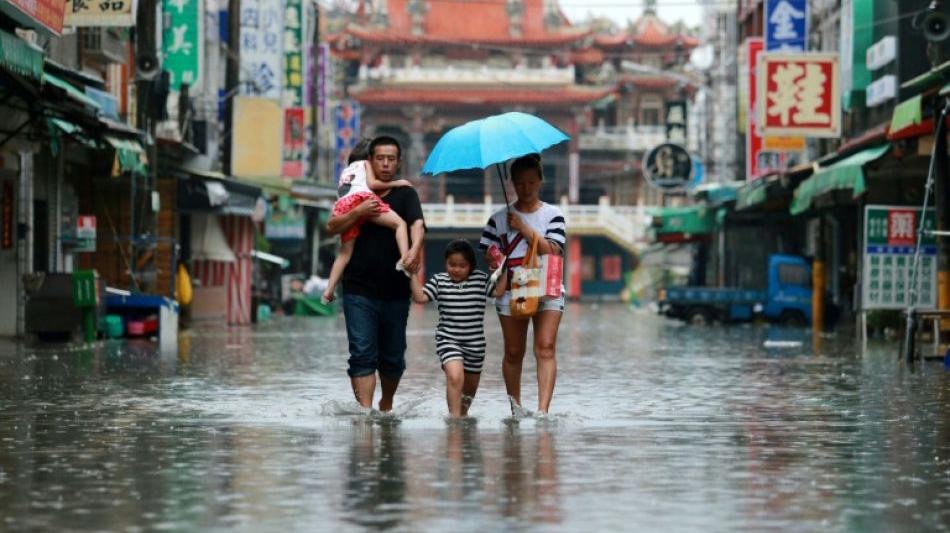 Wetter: Mehr als hundert Verletzte bei starken Stürmen in Taiwan