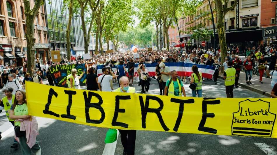 Proteste in Frankreich gegen Impfpflicht f&uuml;r Gesundheitspersonal