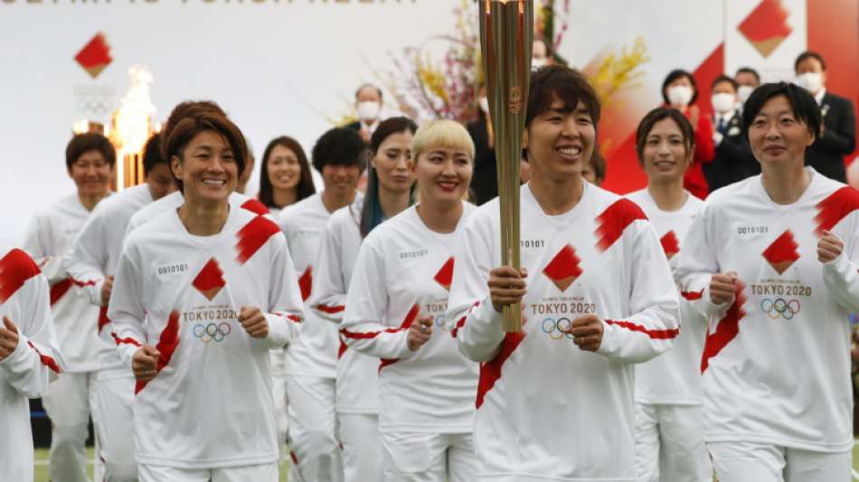 Olympischer Fackellauf in Fukushima ohne Zuschauer