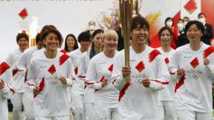 Olympischer Fackellauf in Fukushima ohne Zuschauer