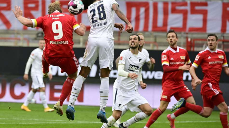 Trotz Kruse-Tor: Union l&auml;sst gegen Hoffenheim Punkte liegen