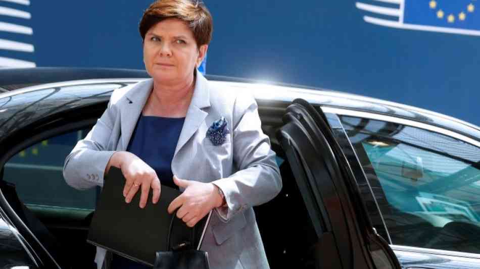 Polen: Regierungschefin gegen "Erpressung" in EU-Fl