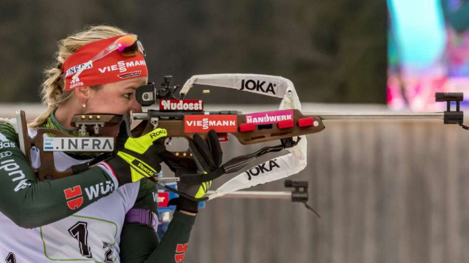 Herrmann beschert deutschen Biathletinnen ersten Weltcupsieg des Winters