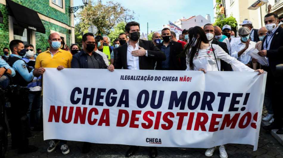 Tausende Portugiesen protestieren gegen m&ouml;gliches Verbot von rechter Chega-Partei