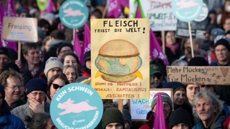 Großdemonstration in Berlin für Klimaschutz und Agrarwende