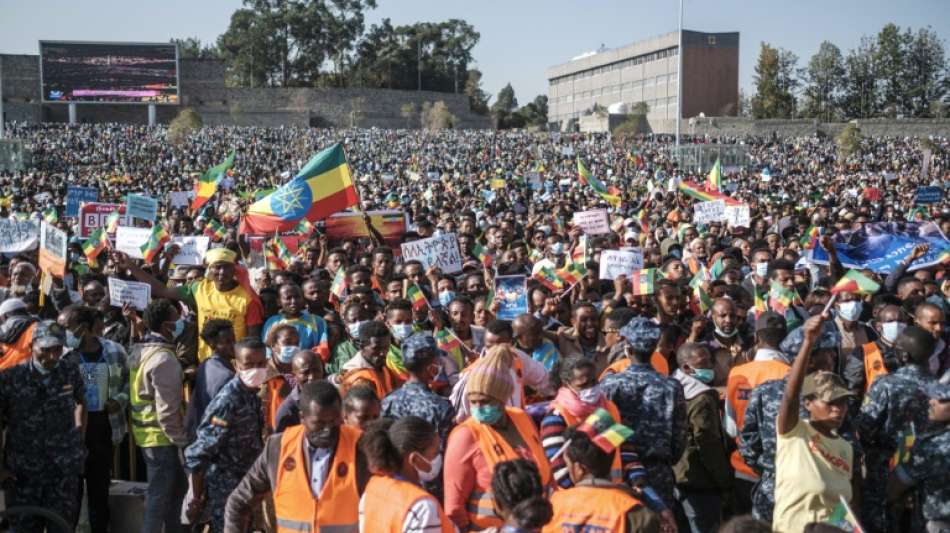 Ministerpr&auml;sident Abiy schw&ouml;rt &Auml;thiopier auf Kampf gegen die Rebellen ein