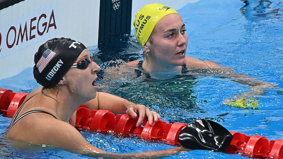 Nur F&uuml;nfte: US-Star Ledecky verliert erneut