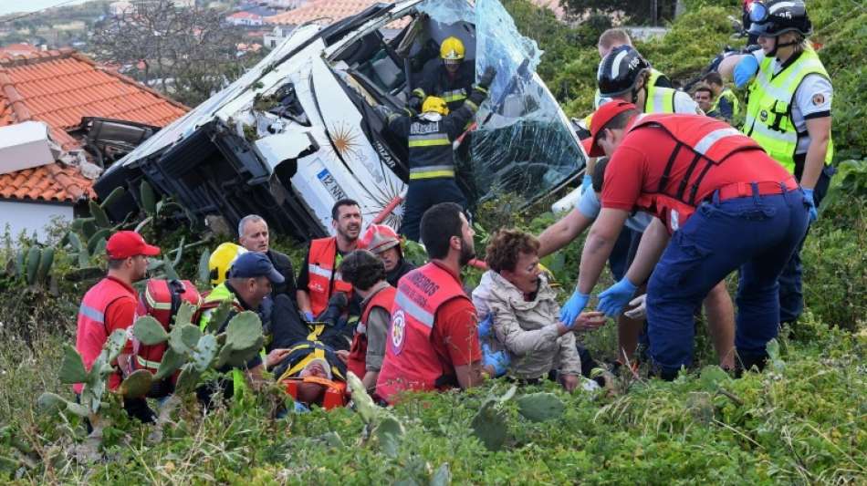 Mehrere Deutsche bei Busunglück auf Madeira getötet