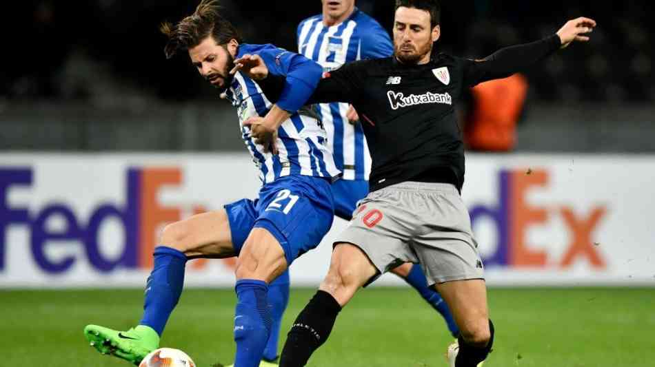 0:0 gegen Bilbao: Hertha mit durchwachsenem Europa-Comeback