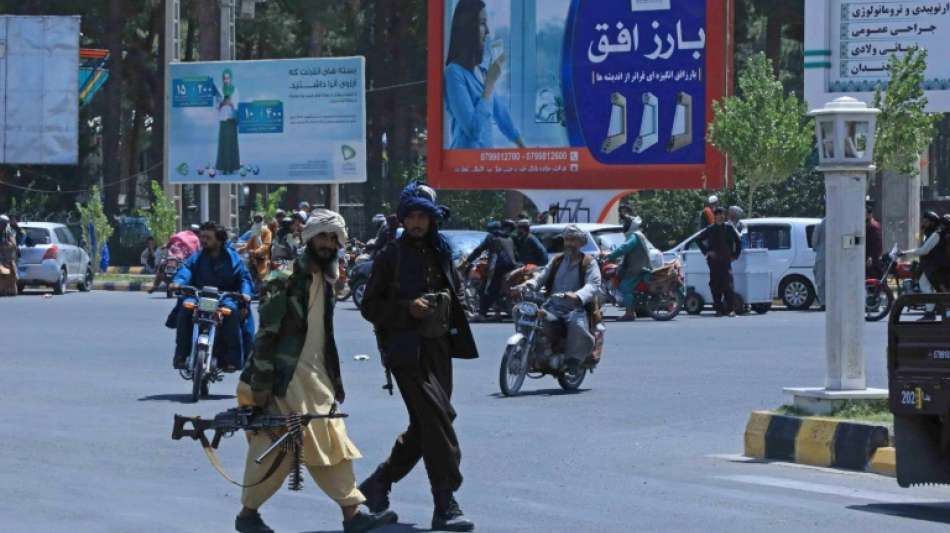 Taliban stehen vor afghanischer Hauptstadt Kabul