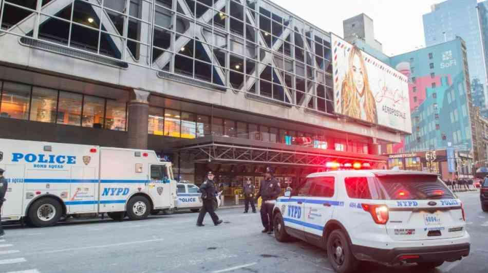 Islam-Terror: Explosion nahe Busbahnhof in Manhattan