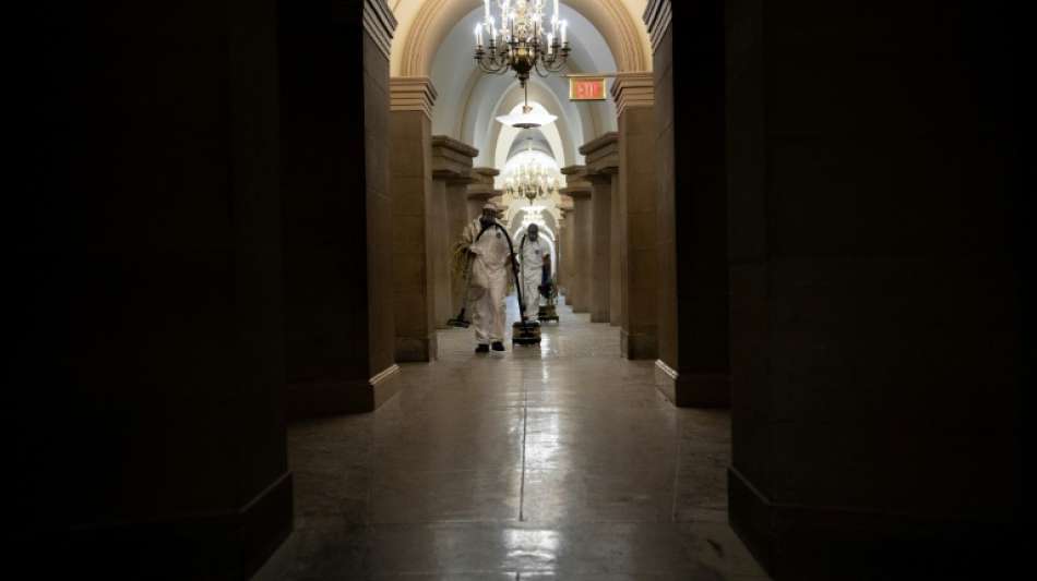 Trump verurteilt Ausschreitungen im Kongress 