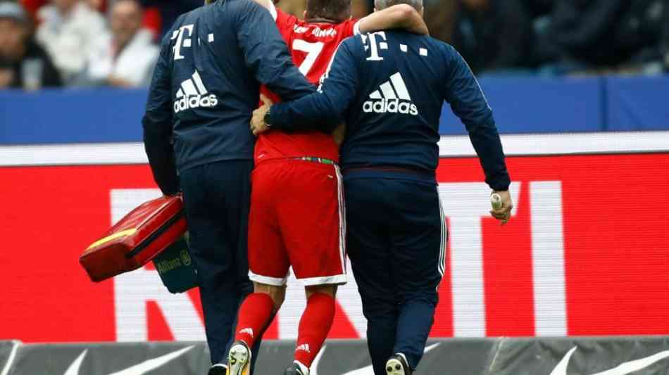 Fußball - Bayern München: Ribery fällt bis zu drei Monate aus