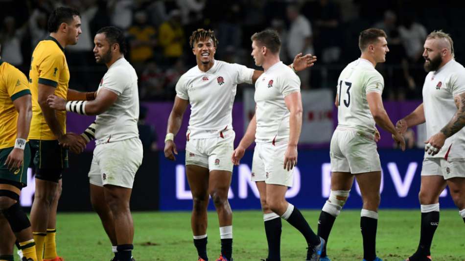 Rugby: Neuseeland und England marschieren ins WM-Halbfinale