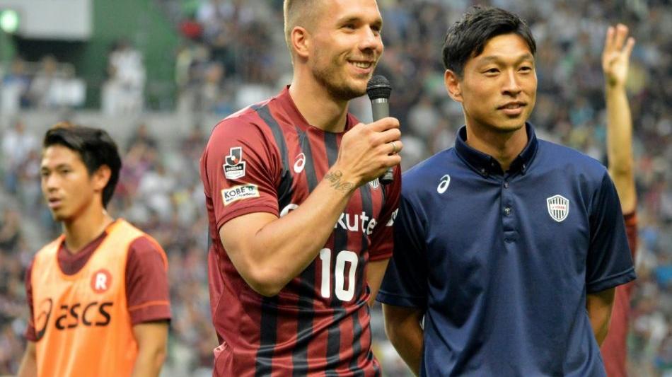 Doppelpack: Traum-Debüt für Podolski in Japan