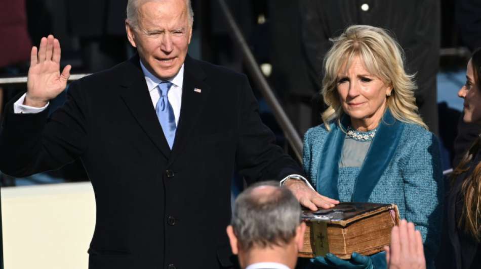 Joe Biden als 46. US-Präsident vereidigt
