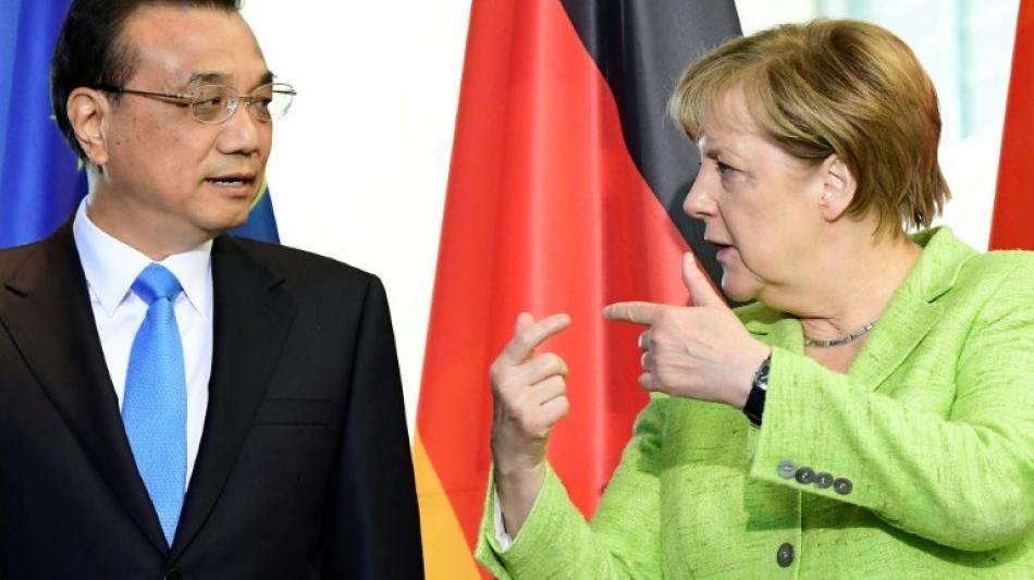 Deutschland und China bekennen sich zu einem freiem Welthandel