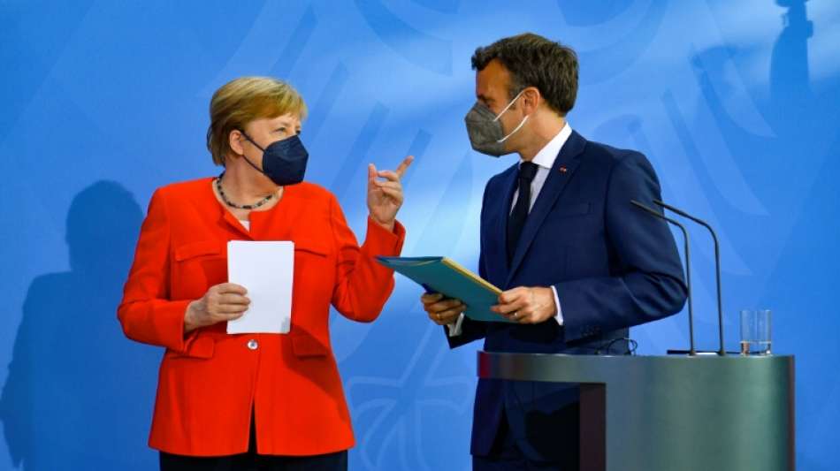 Merkel warnt mit Blick auf Fußball-EM vor Delta-Variante des Coronavirus
