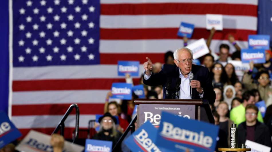 Mann stört Wahlkampfveranstaltung von Sanders mit antisemitischem Auftritt