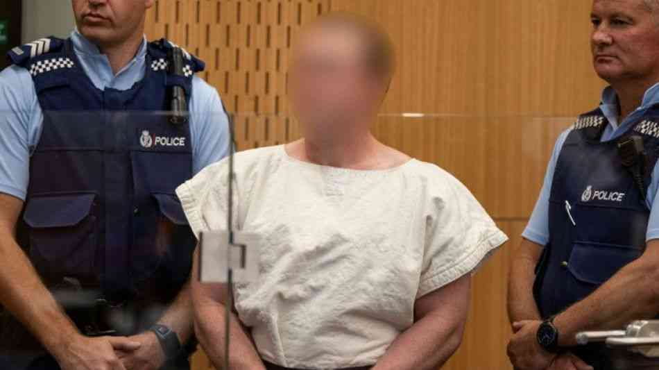 Moschee-Attentäter von Christchurch vor Gericht offiziell des Mordes beschuldigt