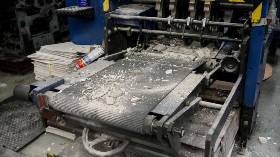 Überfall auf Druckerei von chinakritischer Zeitung in Hongkong