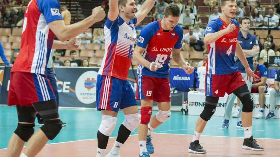 Bundesdeutsche Volleyballer im EM-Viertelfinale gegen Tschechien