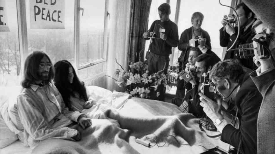 Verschollener Farbfilm von John Lennons "Bed-in" wieder aufgetaucht