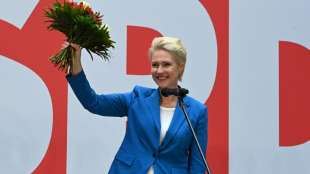 Mecklenburg-Vorpommerns Ministerpr&auml;sidentin Schwesig im Amt best&auml;tigt
