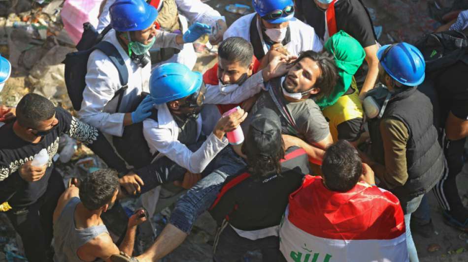 Augenzeugen: Erstmals scharfe Munition gegen Demonstranten in Bagdad eingesetzt
