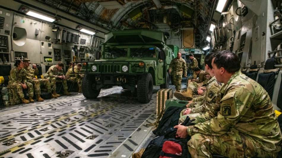 Erste US-Verst&auml;rkungstruppen in Polen eingetroffen