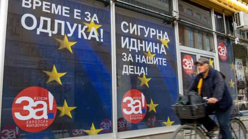 Volksabstimmung über Umbenennung Mazedoniens hat begonnen